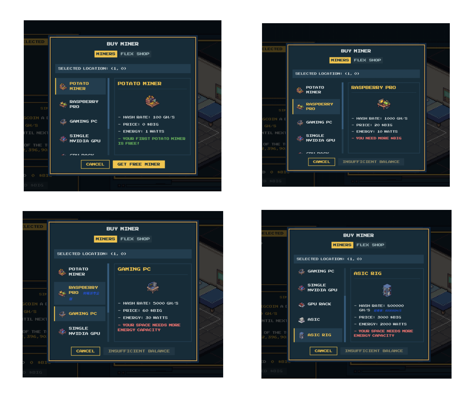 交互教程 | 两天破千万美元市值的挖矿链游BIGCOIN