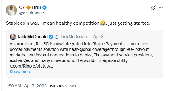 稳定币扩张时代,BNB Chain如何成为未来金融的的高速公路?