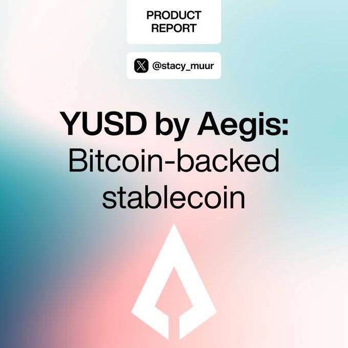 比特币永续对冲新范式：Aegis如何用空头合约打造去中心化稳定币YUSD？