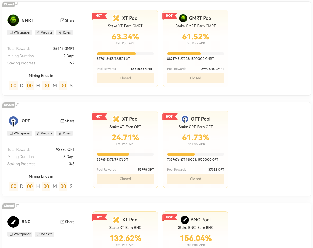 XT Earn全面升级:多产品组合策略详解