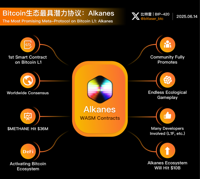 Bitcoin生态最具潜力协议Alkanes