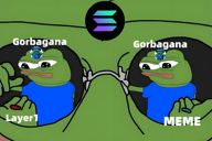 48小时从玩笑Meme到正经L1，Gorbagana要分叉Solana？