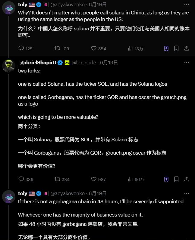 48小时从玩笑Meme到正经L1，Gorbagana要分叉Solana？