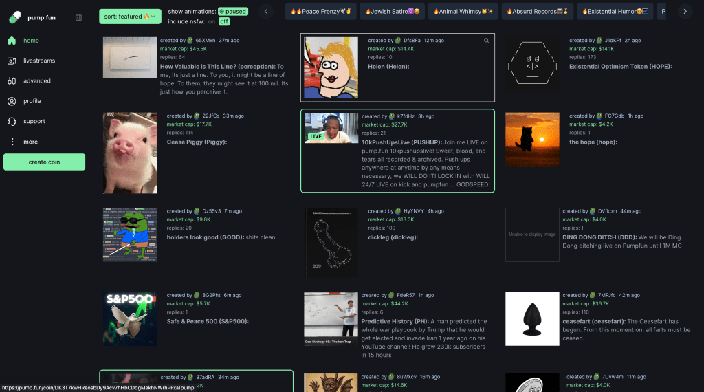 一键发币神器全解析:Pump.fun 与 PUMP 代币