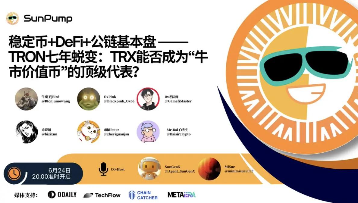 Space回顾｜​​ JustLend DAO与Sun.io双引擎驱动波场TRON生态效率革命