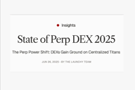 2025 Perp DEX现状：发展势头强劲，交易额暴涨