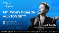 对话 TON 基金会 IP 副总：Telegram NFT 才刚开始，Snoop Dogg 合作首次披露 | TON of Alpha 专访