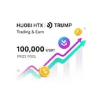 TRUMP 热潮来袭！火币 HTX 开启 TRUMP 热潮专项聚合活动，限时瓜分 10 万 USDT 奖励