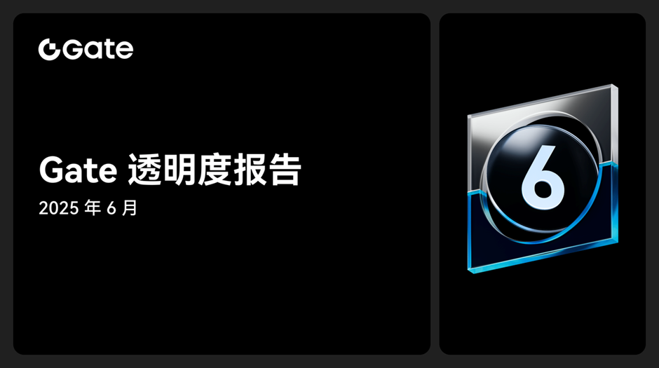 Gate发布6月透明度报告：全球用户突破3000万，衍生品业务增长领跑行业