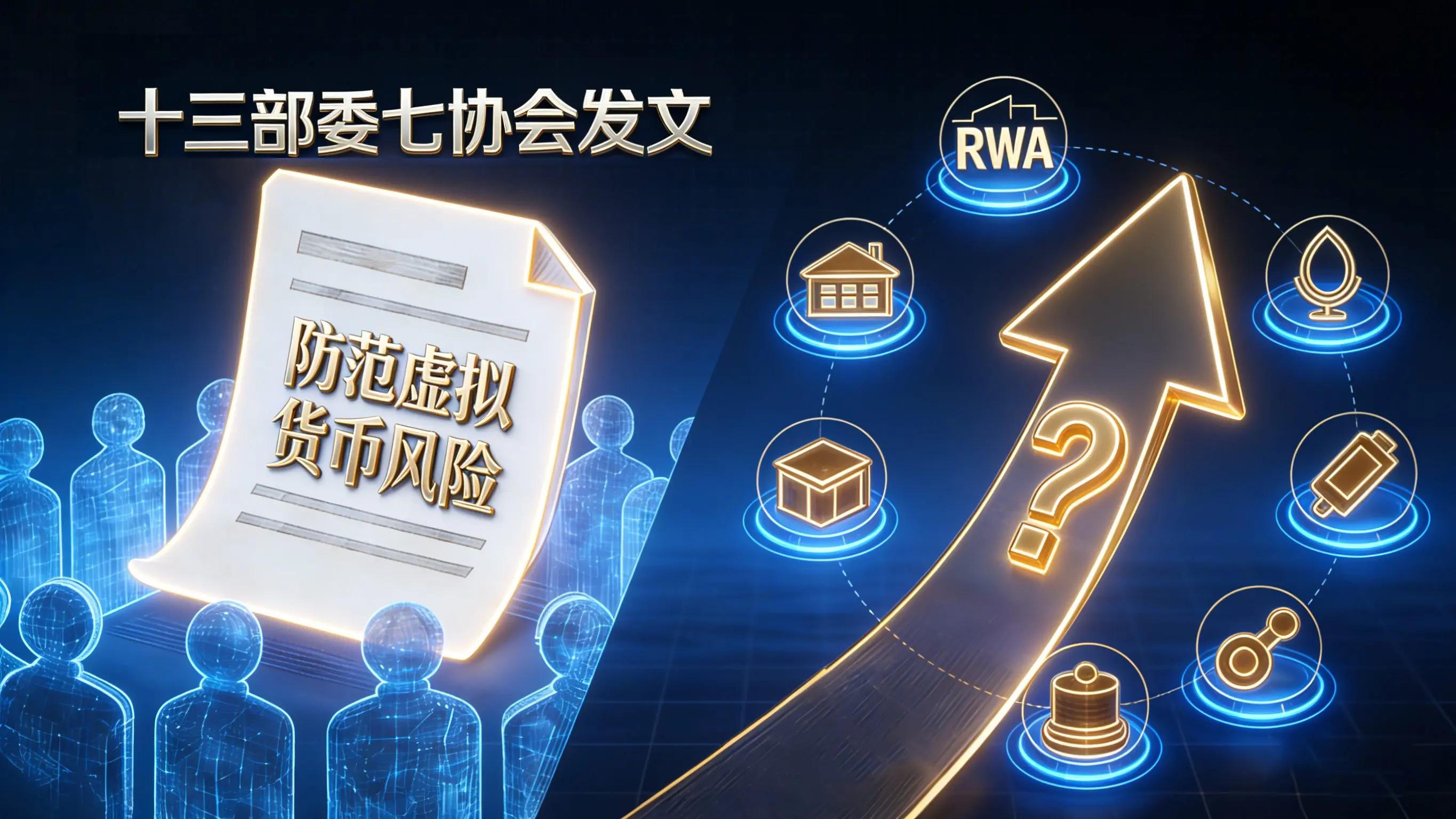 十三部委七协会发文防范虚拟货币风险，RWA 路在何方 ？