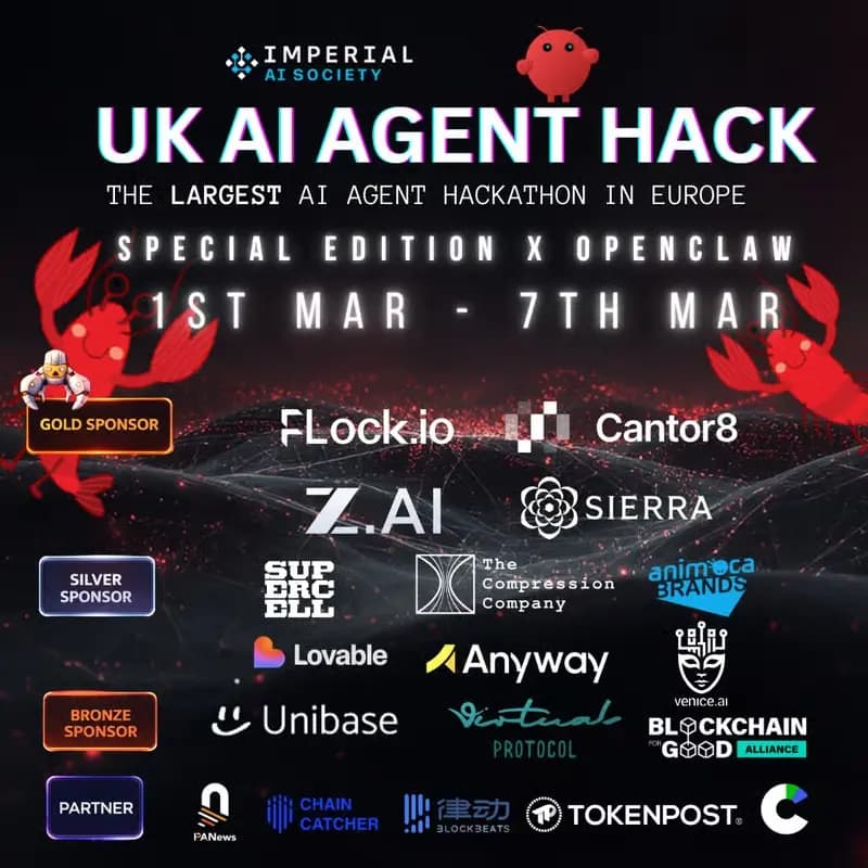 UK AI Agent Hackathon Ep4 with OpenClaw 全球首家 openclaw 主题的高校黑客松
